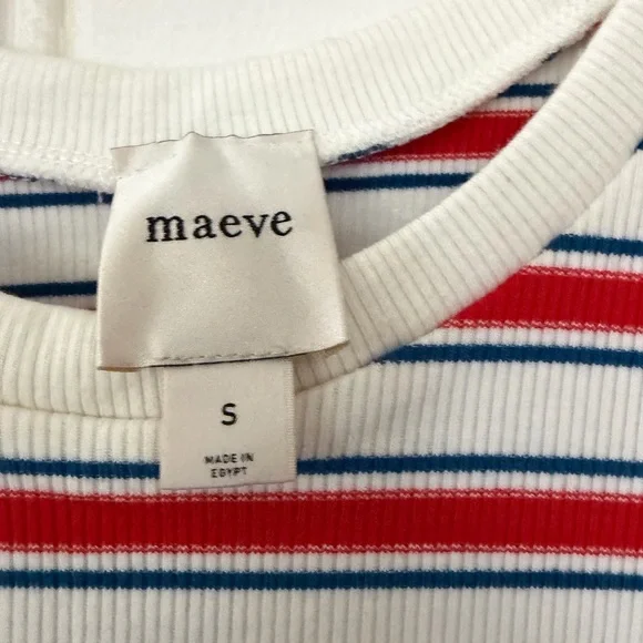 Maeve Multicolor Ribbed Racerback Tank - Picture 2 of 3